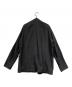 DEVOA (デヴォア) シルクノーカラージャケット ブラック サイズ:SIZE 2：25000円