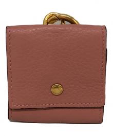 BURBERRY（バーバリー）の古着「キーリング付きコインケース」｜ピンク