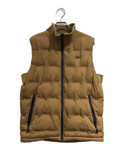 LACOSTE（ラコステ）LACOSTE (ラコステ) 中綿ベスト ベージュ サイズ:SIZE XSの古着・服飾アイテム