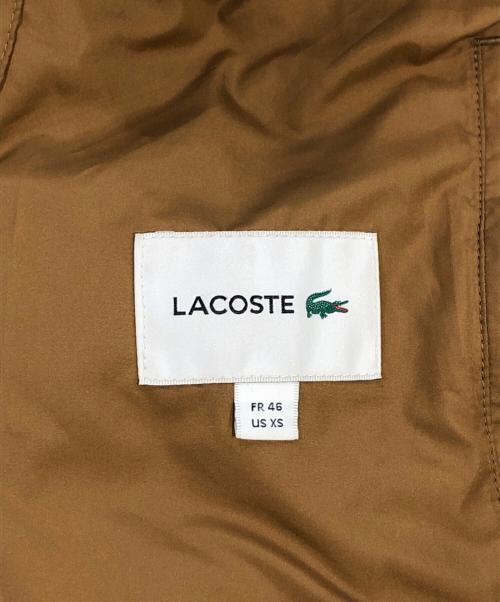 LACOSTE（ラコステ）LACOSTE (ラコステ) 中綿ベスト ベージュ サイズ:SIZE XSの古着・服飾アイテム