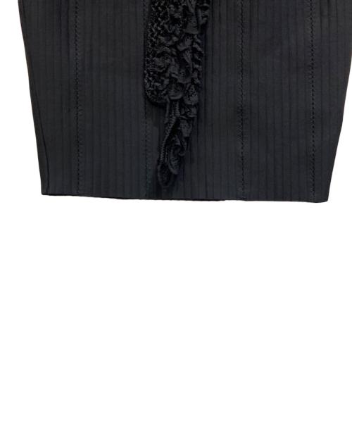 CHANEL（シャネル）CHANEL (シャネル) ノースリーブレースワンピース ブラック サイズ:ＳＩＺＥ36の古着・服飾アイテム