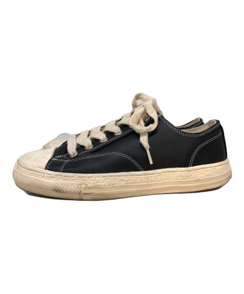MIHARA YASUHIRO（ミハラヤスヒロ）MIHARA YASUHIRO (ミハラヤスヒロ) PAST Sole 6-Hole Leather Low-top Sneaker ブラック サイズ:SIZE 40の古着・服飾アイテム