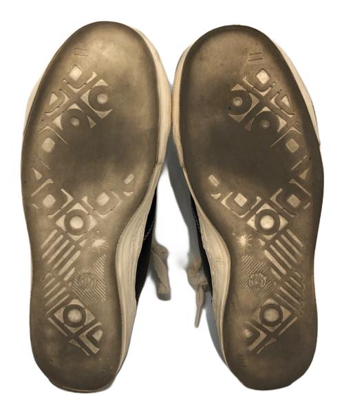 MIHARA YASUHIRO（ミハラヤスヒロ）MIHARA YASUHIRO (ミハラヤスヒロ) PAST Sole 6-Hole Leather Low-top Sneaker ブラック サイズ:SIZE 40の古着・服飾アイテム