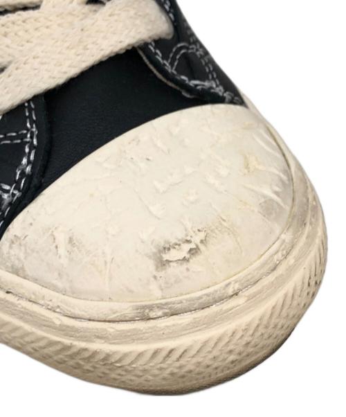 MIHARA YASUHIRO（ミハラヤスヒロ）MIHARA YASUHIRO (ミハラヤスヒロ) PAST Sole 6-Hole Leather Low-top Sneaker ブラック サイズ:SIZE 40の古着・服飾アイテム