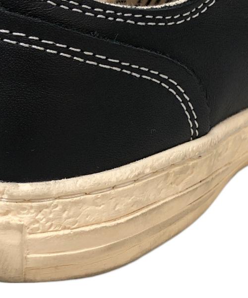 MIHARA YASUHIRO（ミハラヤスヒロ）MIHARA YASUHIRO (ミハラヤスヒロ) PAST Sole 6-Hole Leather Low-top Sneaker ブラック サイズ:SIZE 40の古着・服飾アイテム