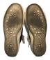 中古・古着 MIHARA YASUHIRO (ミハラヤスヒロ) PAST Sole 6-Hole Leather Low-top Sneaker ブラック サイズ:SIZE 40：18000円