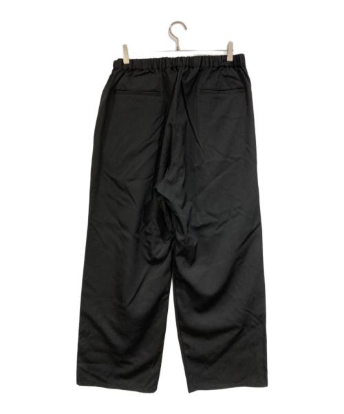 Graphpaper（グラフペーパー）Graphpaper (グラフペーパー) SCALE OFF WOOL WIDE CHEF PANTS ブラック サイズ:SIZE Freeの古着・服飾アイテム