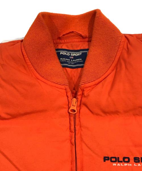 POLO SPORT（ポロスポーツ）POLO SPORT (ポロスポーツ) ダウンジャケット オレンジ サイズ:SIZE 170の古着・服飾アイテム