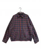 POLO RALPH LAURENポロ・ラルフローレン）の古着「ブラックウォッチリバーシブルジャケット」｜グリーン