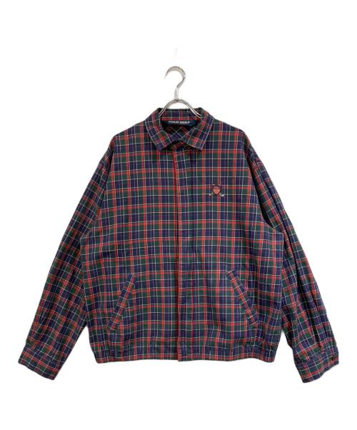 POLO RALPH LAUREN（ポロ・ラルフローレン）POLO RALPH LAUREN (ポロ・ラルフローレン) ブラックウォッチリバーシブルジャケット グリーン サイズ:SIZE Lの古着・服飾アイテム