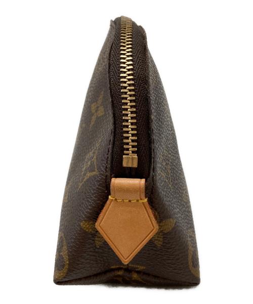 LOUIS VUITTON（ルイ ヴィトン）LOUIS VUITTON (ルイ ヴィトン) コスメポーチ ブラウンの古着・服飾アイテム