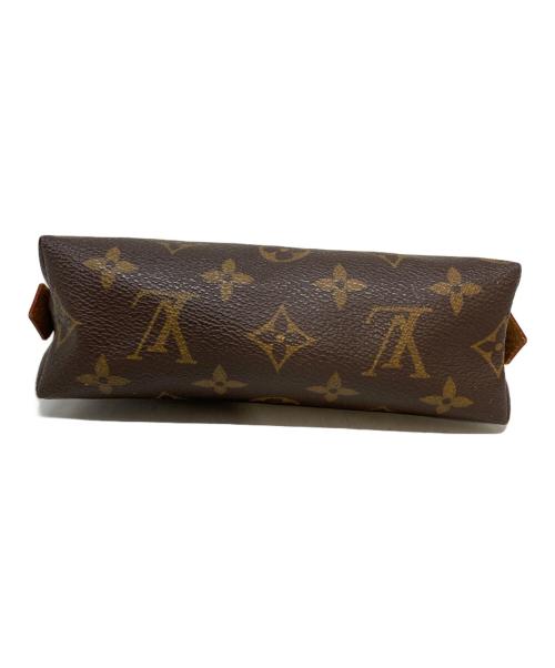 LOUIS VUITTON（ルイ ヴィトン）LOUIS VUITTON (ルイ ヴィトン) コスメポーチ ブラウンの古着・服飾アイテム