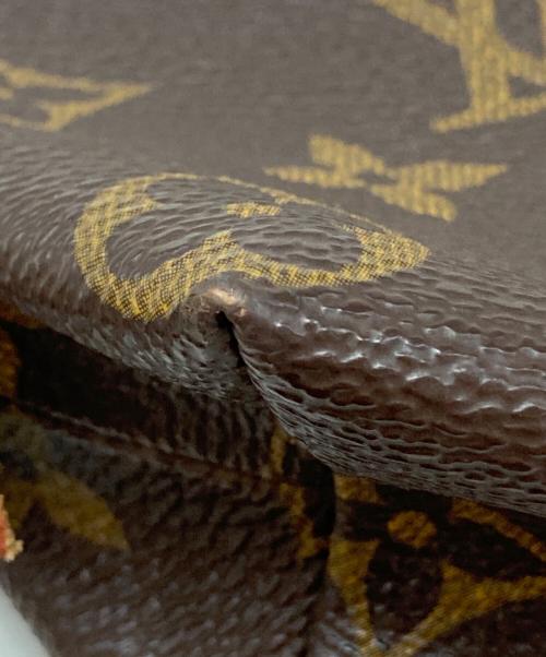 LOUIS VUITTON（ルイ ヴィトン）LOUIS VUITTON (ルイ ヴィトン) コスメポーチ ブラウンの古着・服飾アイテム