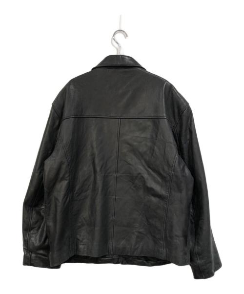 JOHN ASHFORD（ジョン アッシュフォード）JOHN ASHFORD (ジョン アッシュフォード) レザージャケット ブラック サイズ:SIZE Lの古着・服飾アイテム