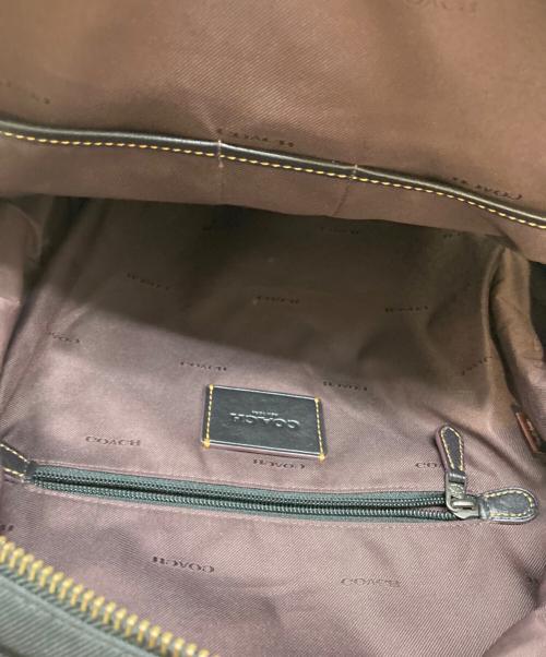 COACH（コーチ）COACH (コーチ) アカデミーバックパック ブラックの古着・服飾アイテム