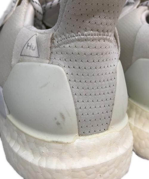 adidas（アディダス）adidas (アディダス) PHARRELL WILLIAMS (ファレルウィリアムス) コラボスニーカー ホワイト サイズ:26㎝の古着・服飾アイテム