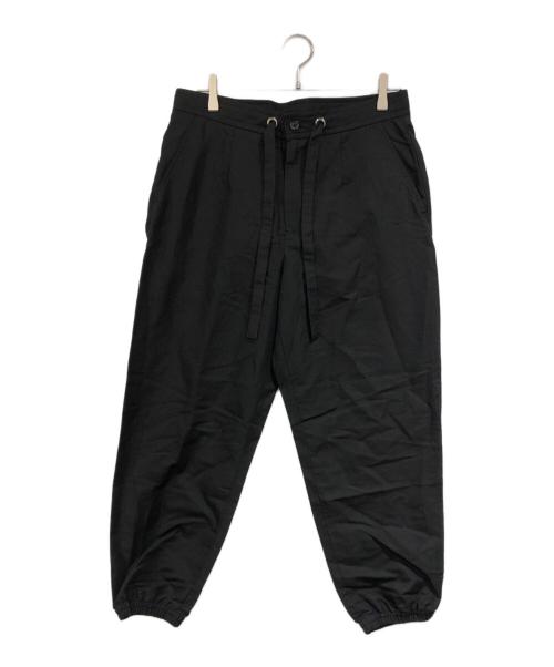 DOLCE & GABBANA（ドルチェ＆ガッバーナ）DOLCE & GABBANA (ドルチェ＆ガッバーナ) リネンジョガーパンツ ブラック サイズ:SIZE 46の古着・服飾アイテム