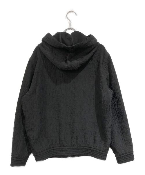 EMPORIO ARMANI（エンポリオ アルマーニ）EMPORIO ARMANI (エンポリオ アルマーニ) フーデッドジャケット ブラック サイズ:SIZE 46の古着・服飾アイテム