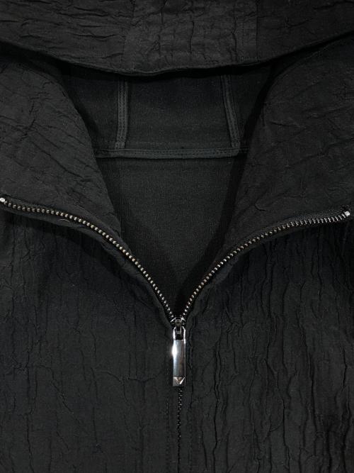 EMPORIO ARMANI（エンポリオ アルマーニ）EMPORIO ARMANI (エンポリオ アルマーニ) フーデッドジャケット ブラック サイズ:SIZE 46の古着・服飾アイテム