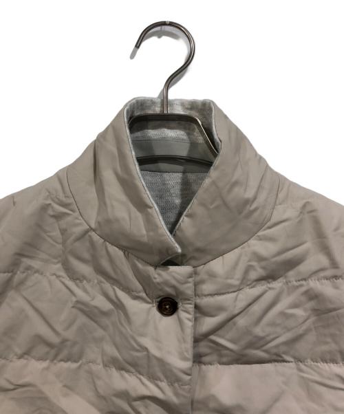 ERMENEGILDO ZEGNA（エルメネジルド・ゼニア）Ermenegildo Zegna (エルメネジルド・ゼニア) eleventy (イレブンティ) ダウンベスト ベージュ サイズ:SIZE 48の古着・服飾アイテム