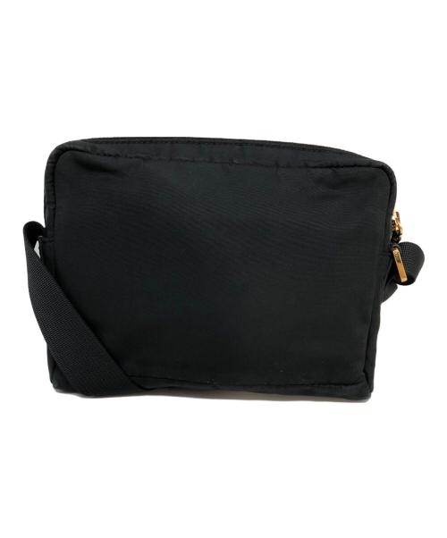 TOM FORD（トムフォード）TOM FORD (トムフォード) ナイロンショルダーバッグ ブラックの古着・服飾アイテム