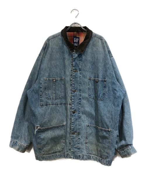 GAP（ギャップ）GAP (ギャップ) デニムカバーオール インディゴ サイズ:SIZE Lの古着・服飾アイテム