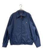POLO RALPH LAURENポロ・ラルフローレン）の古着「スイングトップ」｜ネイビー