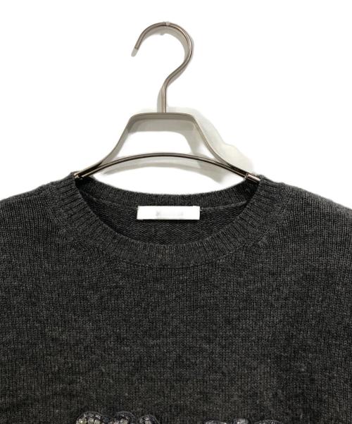 MaxMara（マックスマーラ）MaxMara (マックスマーラ) ウールカシミヤニット グレー サイズ:SIZE Sの古着・服飾アイテム