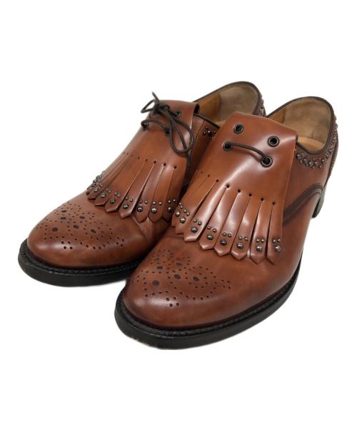 Church’s（チャーチ）Church’s (チャーチ) キルトタンシューズ ブラウン サイズ:SIZE36の古着・服飾アイテム