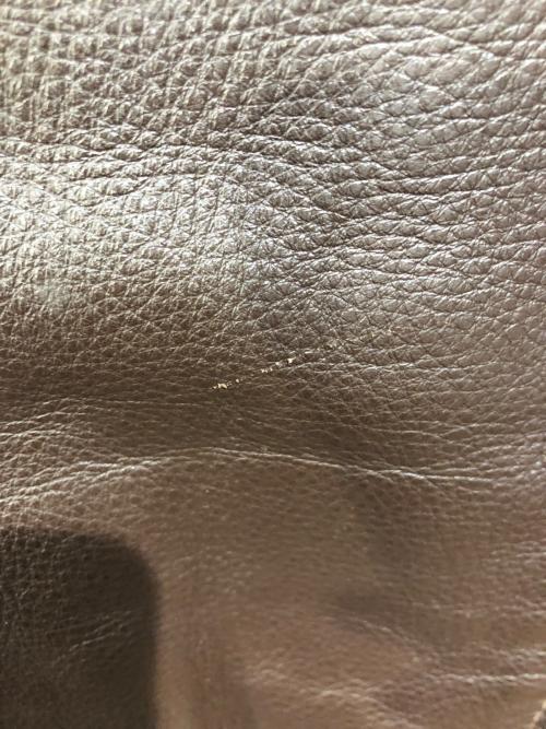 Schott（ショット）Schott (ショット) 裏地ブランケットレザージャケット ブラウン サイズ:SIZE40の古着・服飾アイテム
