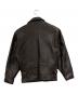 Schott (ショット) 裏地ブランケットレザージャケット ブラウン サイズ:SIZE40：35000円