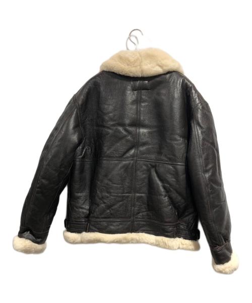 COCKPIT  USA（コックピットユーエスエー）COCKPIT  USA (コックピットユーエスエー) B-3 Sheepskin Jacket ブラウン サイズ:SIZE 42の古着・服飾アイテム