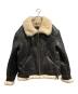 COCKPIT  USA（コックピットユーエスエー）の古着「B-3 Sheepskin Jacket」｜ブラウン