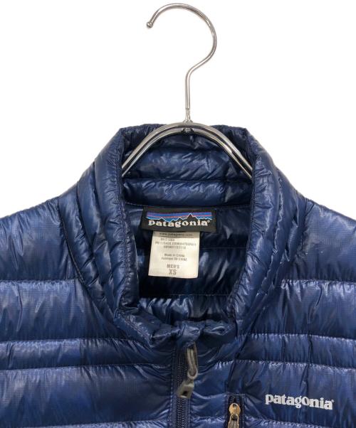 Patagonia（パタゴニア）Patagonia (パタゴニア) ダウンジャケット ブルー サイズ:SIZEXSの古着・服飾アイテム