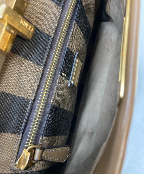 FENDI（フェンディ）FENDI (フェンディ) 2WAYバッグ ブラウンの古着・服飾アイテム