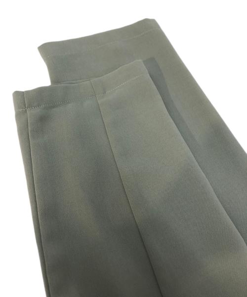 SLOBE IENA（スローブ イエナ）SLOBE IENA (スローブ イエナ) ウォッシャブルシアーポリオーバージャケット グリーン サイズ:SIZE 38の古着・服飾アイテム