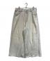 MM6 Maison Margiela（エムエムシックスメゾンマルジェラ）の古着「Wide-Leg Drawstring Cotton Jeans」｜ブルー