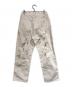 AURALEE (オーラリー) HARD TWIST DENIM HAND PAINTED 5P PANTS ホワイト サイズ:SIZE 32：12000円