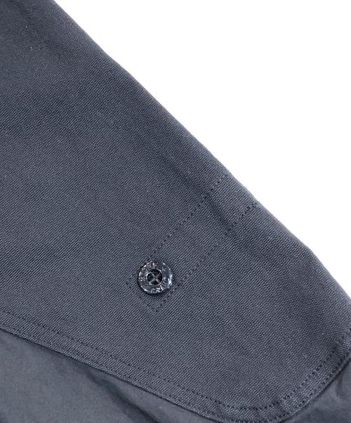 STONE ISLAND（ストーンアイランド）STONE ISLAND (ストーンアイランド) GHOST PIECE オーバーシャツ ネイビー サイズ:SIZE Mの古着・服飾アイテム