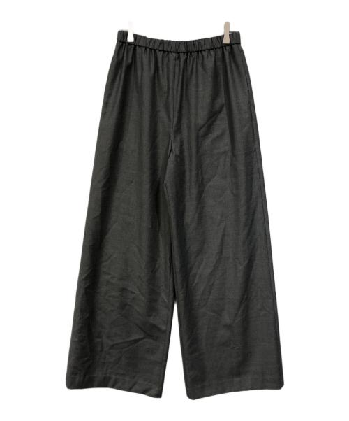 DEUXIEME CLASSE（ドゥーズィエム クラス）Deuxieme Classe (ドゥーズィエム クラス) Effortless Wool パンツ グレー サイズ:SIZE 38の古着・服飾アイテム