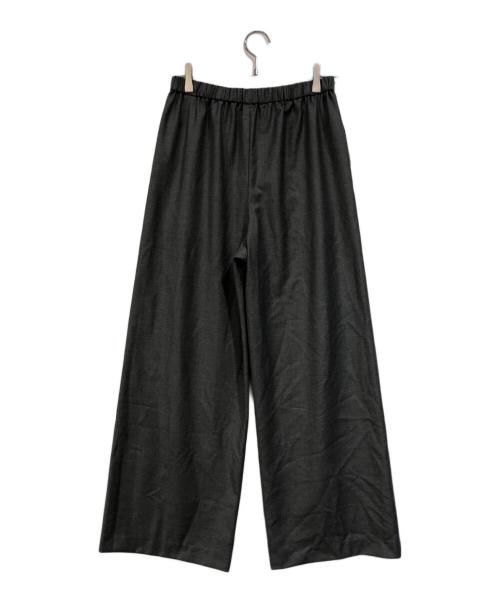 DEUXIEME CLASSE（ドゥーズィエム クラス）Deuxieme Classe (ドゥーズィエム クラス) Effortless Wool パンツ グレー サイズ:SIZE 38の古着・服飾アイテム