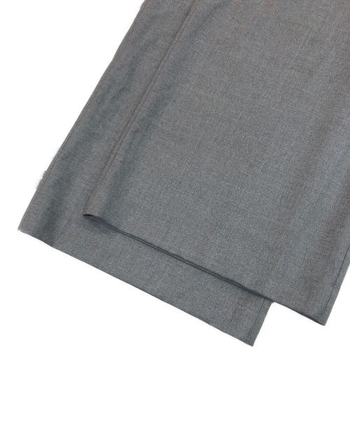 DEUXIEME CLASSE（ドゥーズィエム クラス）Deuxieme Classe (ドゥーズィエム クラス) Effortless Wool パンツ グレー サイズ:SIZE 38の古着・服飾アイテム