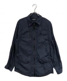 STONE ISLAND（ストーンアイランド）の古着「SHADOW PROJECT Nyco Poplin Overshirt」｜ネイビー