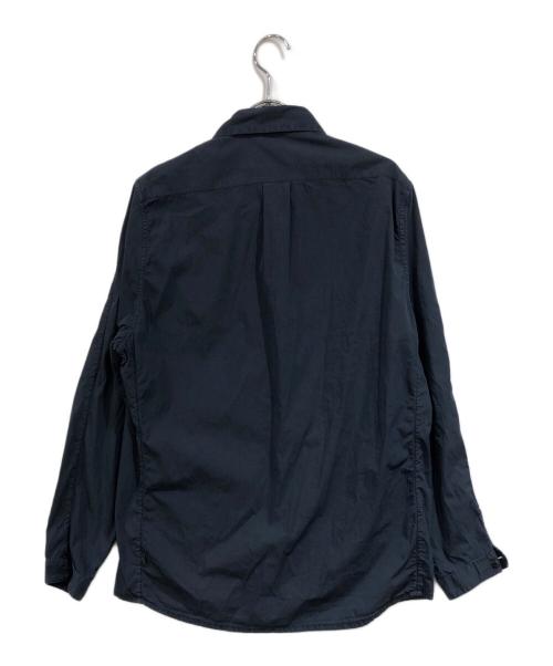 STONE ISLAND（ストーンアイランド）STONE ISLAND (ストーンアイランド) SHADOW PROJECT Nyco Poplin Overshirt ネイビー サイズ:SIZE Mの古着・服飾アイテム
