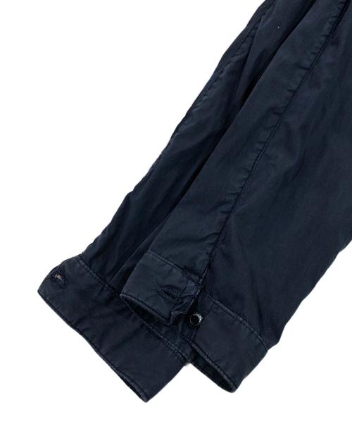 STONE ISLAND（ストーンアイランド）STONE ISLAND (ストーンアイランド) SHADOW PROJECT Nyco Poplin Overshirt ネイビー サイズ:SIZE Mの古着・服飾アイテム
