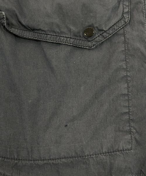 STONE ISLAND（ストーンアイランド）STONE ISLAND (ストーンアイランド) SHADOW PROJECT Nyco Poplin Overshirt ネイビー サイズ:SIZE Mの古着・服飾アイテム