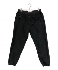 STONE ISLAND（ストーンアイランド）の古着「LIGHT TC FLEECE LINED CARGOS」｜ブラック