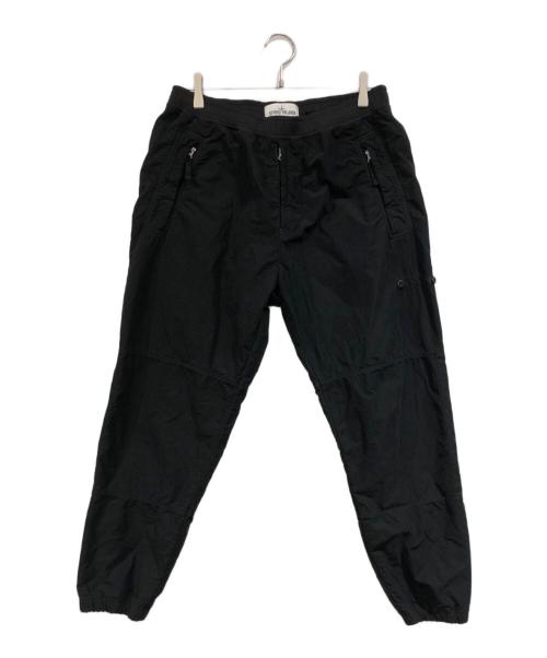 STONE ISLAND（ストーンアイランド）STONE ISLAND (ストーンアイランド) LIGHT TC FLEECE LINED CARGOS ブラック サイズ:SIZE Mの古着・服飾アイテム