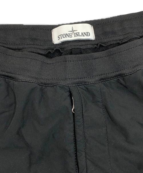 STONE ISLAND（ストーンアイランド）STONE ISLAND (ストーンアイランド) LIGHT TC FLEECE LINED CARGOS ブラック サイズ:SIZE Mの古着・服飾アイテム
