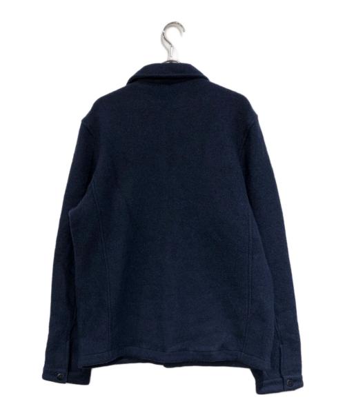 POLO RALPH LAUREN（ポロ・ラルフローレン）POLO RALPH LAUREN (ポロ・ラルフローレン) ウールブレンドユーティリティシャツジャケット ネイビー サイズ:SIZE Sの古着・服飾アイテム